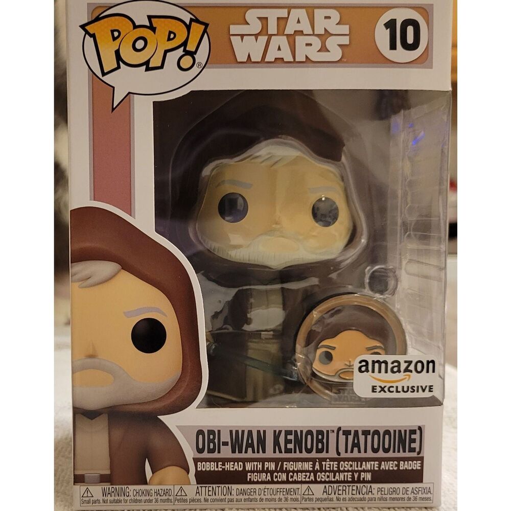 New Unopened Funko Pop! Obi-Wan Kenobi (2021) with Pin #10